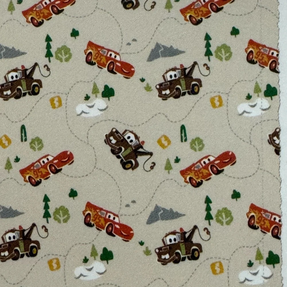 Disney Baby Cars Infant Toddler Oversized Plush Blanket Lightning McQueen Mater